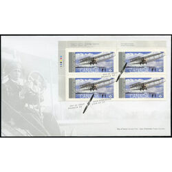 canada stamp 2317 silver dart s maiden flight p 2009 FDC UL