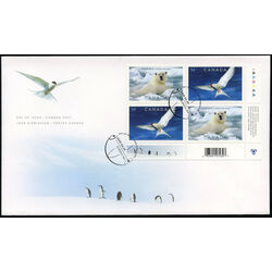 canada stamp 2327a preserving the poles 2009 FDC LR