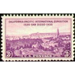 us stamp postage issues 773 expo of san diego 3 1935