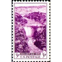 us stamp postage issues 774 boulder dam 3 1935