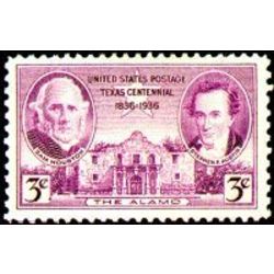 us stamp postage issues 776 texas centennial 3 1936