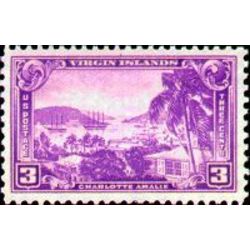 us stamp postage issues 802 charlotte amalie 3 1937