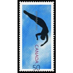 canada stamp 2113 diver in mid air 50 2005