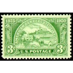 us stamp 987 association of bankers 3 1950