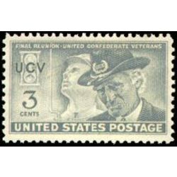 us stamp 998 united confederate veterans 3 1951