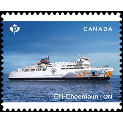 canada stamp 3390i chi cheemaun on 2023