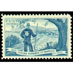 us stamp 1024 future farmers 3 1953