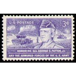 us stamp 1026 general patton 3 1953