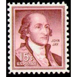 us stamp 1046 john jay 15 1954