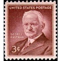 us stamp postage issues 1062 george eastman 3 1954