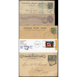 15 early canada post cards