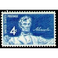 us stamp 1116 statue of lincoln 4 1958