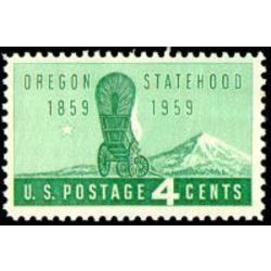 us stamp 1124 oregon statehood 4 1959