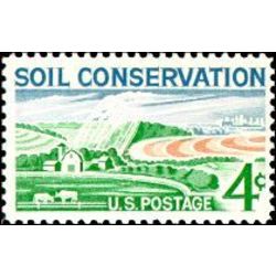 us stamp postage issues 1133 soil conservation 4 1959