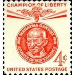 us stamp 1174 mahatma gandhi 4 1961