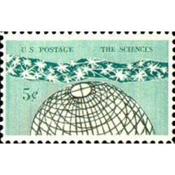 us stamp 1237 the sciences 5 1963