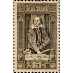 us stamp 1250 shakespeare 5 1964