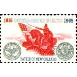 us stamp 1261 battle of new orleans 5 1965