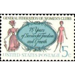 us stamp 1316 womans club 5 1966