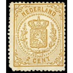 netherlands stamp 21c coat of arms 2 1869 M NG 001