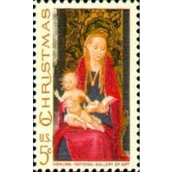 us stamp 1336 christmas madonna child 5 1967