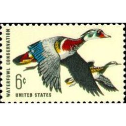 us stamp postage issues 1362 waterfowl conservation ducks 6 1968