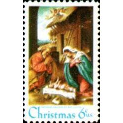 us stamp 1414 christmas nativity 6 1970