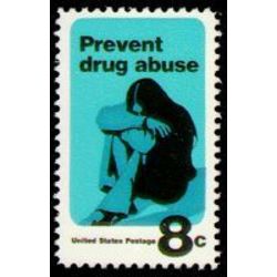 us stamp postage issues 1438 prevent drug abuse 8 1971