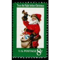 us stamp postage issues 1472 christmas santa 8 1972