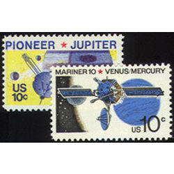 us stamp 1556 7 space 20 1975