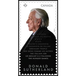 canada stamp 3401 donald sutherland 2023