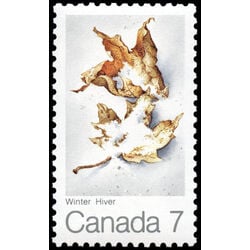 canada stamp 538vi winter 7 1971