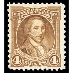 us stamp postage issues 709 george washington 4 1932