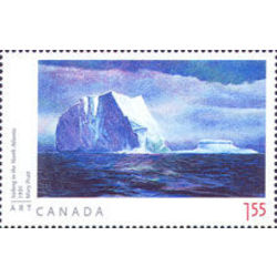 canada stamp 2212a iceberg in the north atlantic 1 55 2007