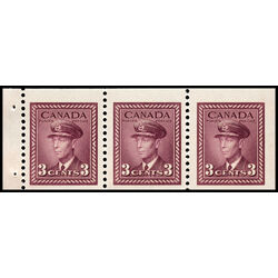 canada stamp bk booklets bk38d king george vi 1943