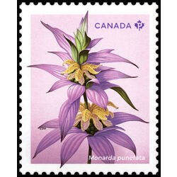 canada stamp 3413b monarda punctata 2024