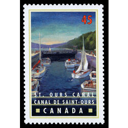 canada stamp 1726 st ours canal quebec 45 1998