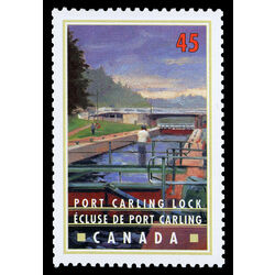 canada stamp 1727 port carling lock ontario 45 1998