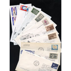 collection of 10 old canada first day covers years 1964 1970