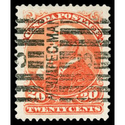 canada stamp 46 queen victoria 20 1893 U XF 056