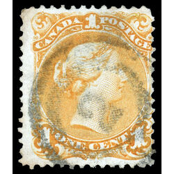 canada stamp 23 queen victoria 1 1869 U F 040