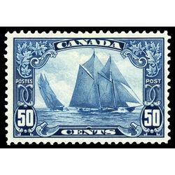 canada stamp 158 bluenose 50 1929 M F VF 133