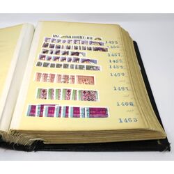 canada used collection in black stockbook