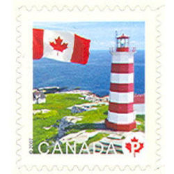 canada stamp 2249 flag over sambro island lighthouse ns 2007