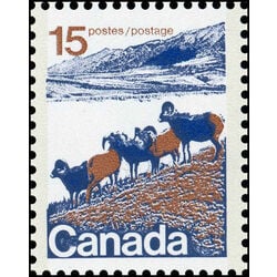 canada stamp 595xiii mountain sheep 15 1972