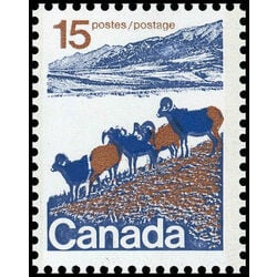 canada stamp 595xii mountain sheep 15 1972