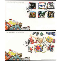 the beatles stamps and first day covers