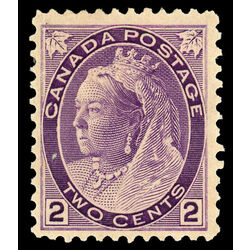 canada stamp 76a queen victoria 2 1899 M F 004