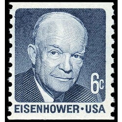 us stamp postage issues 1401pa eisenhower 12 1970 M NH DG