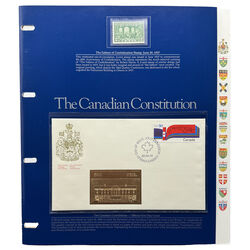 the story of canada 21 different official first day covers with a 24 karat gold art replica volume 1